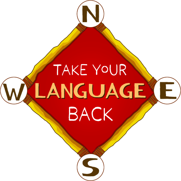 take your language back logo web